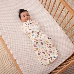 ergoPouch - Cocoon Sleep Sack Swaddle - 1tog- Organic Cotton Newborn Swaddle Bag